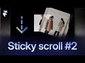 Framer for Starters | Sticky scroll animation in less than 5 mins