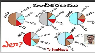 How Pancha Bhoothas Created?/పంచభూతాలు ఇలా ఏర్పడ్డాయి/Pancheekaranam/Earth Air Sky Water Fire