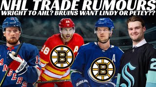 NHL Trade Rumours - Canucks, Flames, Bruins, NYR + Wright AHL Exception? Leafs Sign Jay O'Brien