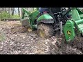 pond maintenance with the john deere 1026r🤦🏼‍♂️