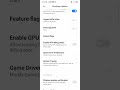 redmi 9 activ game turbo setting game driver preferences redmi 9 activ #shorts #video