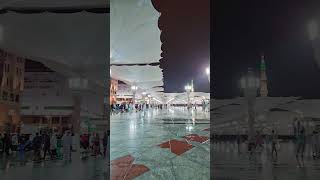مسجد النبوي الشريف میں بارش رحمت 🌹🌹🌹🌹🌹🤲🤲