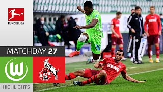VfL Wolfsburg - 1. FC Köln | 1-0 | Highlights | Matchday 27 – Bundesliga 2020/21