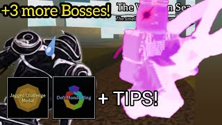 Mondo + challenge medal PILGRAMMED BOSSES with TIPS! -- 2