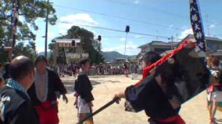 2009 1011●香川県東かがわ市　引田町　秋祭り　投げ奴　20091011　114214