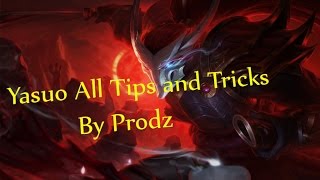 Yasuo All Combo Tips and Tricks Tutorial | By A Girl On Yasuo