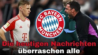 💥Die heutige Nachricht: Es hat alle überrascht! Nachrichten Vom FC Bayern München