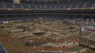 Speedrun: MX vs. ATV Unleashed-Raleigh (500cc) (Fastest Lap) [PB] [59.69s]