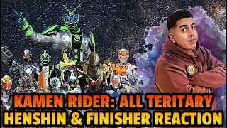 Lionheart's First Time Watching | Kamen Rider: All Tertiary Rider Henshin and Finisher