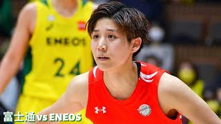 【RUI MACHIDA HIGHLIGHTS】町田瑠唯 プレー集 | 富士通レッドウェーブ vs ENEOS 【21-22 プレーオフ　セミファイナル Game 1】