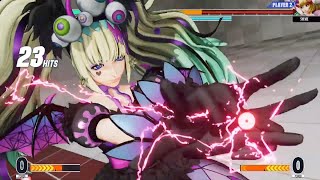 KOF15 シルヴィ 十割反撃シャッターストライクコンボ集 - KOF XV Sylvie 100% Punish Shatter Strike Combos