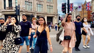 🇬🇧Shopping \u0026 festival in Cavendish Square Gardens, London, UK! #traveluk #centrallondon