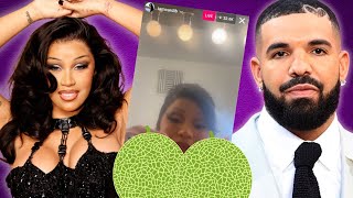 Cardi B is BLASTED for REVEALING TOO MUCH On IG Live! Drake Gives PREGNANT Fan $