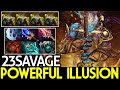 23SAVAGE [Phantom Lancer] Powerful Illusion Against Naga Full Items Dota 2