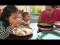 Vlog Keluarga Makan Nasi Goreng dan Mie Goreng - Wisata Kuliner Palangka Raya - Fired Rice