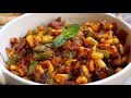 corn capsicum masala for chapathi sweet corn capsicum sabzi corn capsicum dry recipe