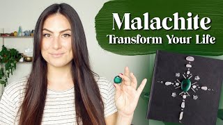 Malachite Crystal Meaning • Transformation Crystal Grid