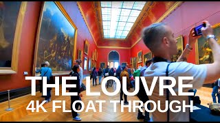 [4K] Virtual Museum Highlights of The Louvre, Paris (2020) Mona Lisa to Louvre Pyramid.
