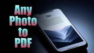 Turn Any Photos into a PDF in Seconds! iPhone & iOS tutorial