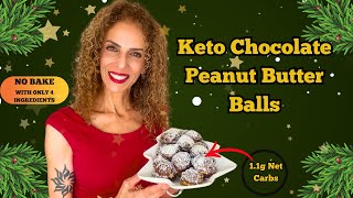 Keto Chocolate Peanut Butter Balls