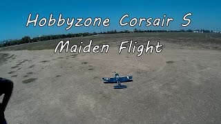 Hobbyzone Corsair S Maiden Flight