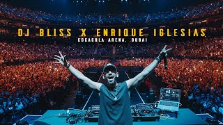 Dj Bliss opening for Enrique Iglesias @ CocaCola arena , Dubai