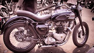 Vintage Triumph Tiger 100 Old Style