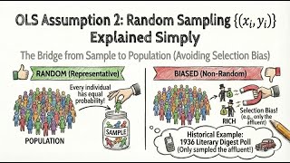OLS Assumption 2: Random Sampling. Explained Simply And Why It Matters