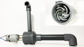 How to make a DIY water pump at home // powerful 12v water pump // new impeller design
