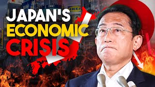 Japan's Economic Crisis: Rising Debt and Negative GDP Growth