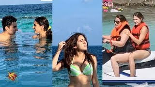 Watch Full video of Sara Ali Khan's vacation with brother Ibrahim Ali Khan and mother Amrita Singh