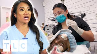 Dr Sandra Lee Removes Unusual Bumps From Patient | Dr Pimple Popper