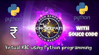 Python Project | Virtual KBC | Python programming | Project making in replit |