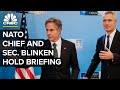 Secretary of State Antony Blinken and NATO chief Jens Stoltenberg hold briefing — 2/8/23