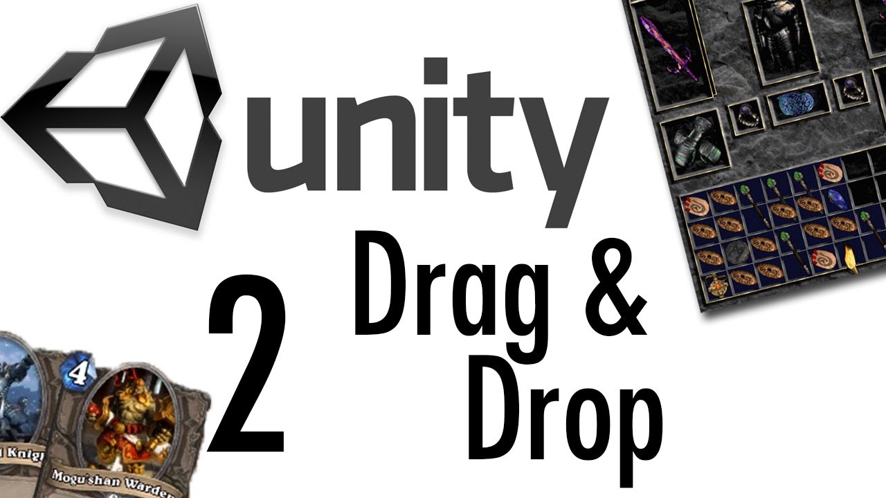 Unity Tutorial - Drag & Drop Tutorial #2 [RPGs, Card Games, UGUI] - YouTube