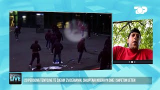 20 huliganë po i vinin flakën të riut, heroi shqiptar i shpëton jetën-Shqipëria Live 22 Shtator 2022