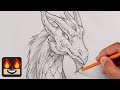 How To Draw a Dragon | Step by Step Art Lesson