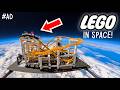 I Sent a LEGO Rollercoaster to SPACE!
