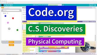 Functions with Parameters Lesson 14.12 Tutorial Code.org CS Discoveries Physical Computing Unit 6