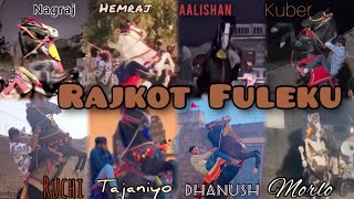 Rajkot Fuleku 2024 || રાજકોટ ફુલેકુ 🎬|| કાઠિયાવાડી ફુલેકુ || dangerous Kathiyawadi Horse Fuleku ||