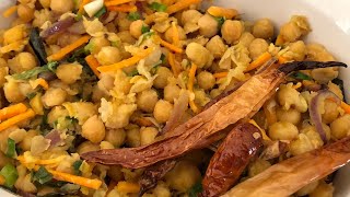 Chickpeas stir-fry recipe