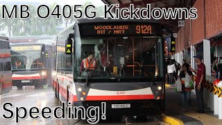 [SMRT]MB O405G Farewell Tribute - BEST OF SPEEDING MB O405G BUS RIDES!