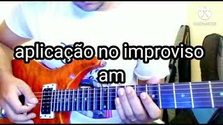 licks melódico + aplicação no improviso   (bt am)