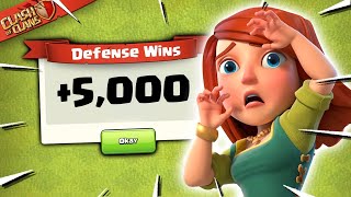 Over 5,000 Defenses in One Month (Clash of Clans)