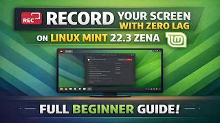 Record Your Screen with ZERO Lag on Linux Mint 22.3 Zena (GPU Screen Recorder)