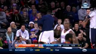 Russell Westbrook dunk against Detroit (12-7-14)