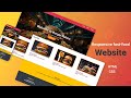 Code a Responsive 🍔 Fast-Food Website with HTML, CSS Tutorial 🚀 | MZCode01 #website #coding #css