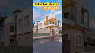 Modern house design , 📞 7972051914 #exteriordesign #exterior  #lumion #3d #viralvideo #taubatauba