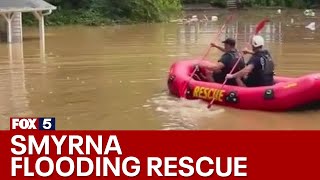 Flash flooding swamps Smyrna homes | FOX 5 News