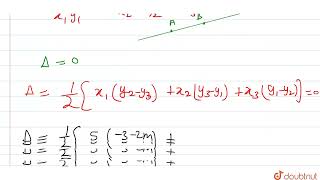 m का मान ज्ञात कीजिए, यदि (5, 1), (-2,-3) और (8, 2m) संरेख हैं।  | 10 | निर्देशांक ज्यामिति  | M...
